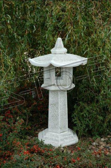 Stand SÃ¤ulen Haus Leuchte Steinguss Figuren Statuen Garten