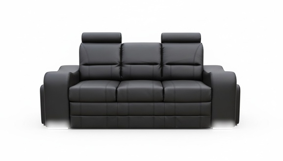 3 Sitzer Sofa Couch Polster Couchen Sofas 3 Sitzer mit Hocker Garnitur Polster