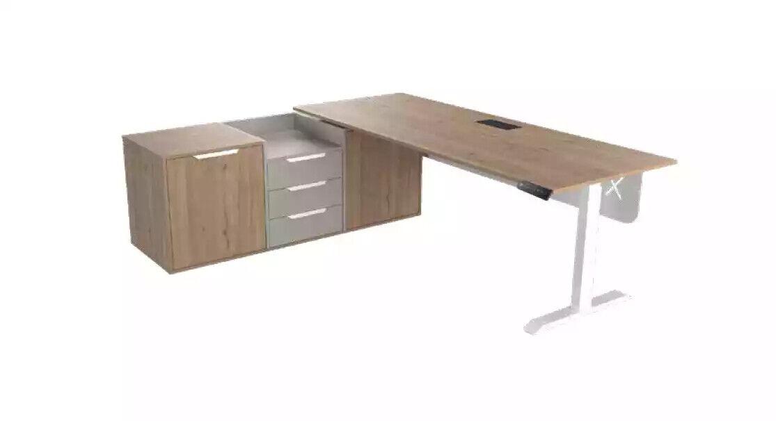 Chef Eckschreibtisch BÃ¼ro Zimmer MÃ¶bel Design Praxis Kanzlei MÃ¶bel Beige