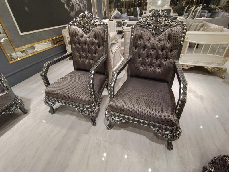 LuxuriÃ¶se Komfortable Wohnzimmer Sessel modernen Sessel Stilvolle Braun