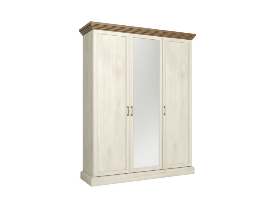Stoffschrank Kleiderschrank Mehrzweckschrank 2 Kleiderstangen SpiegeltÃ¼r