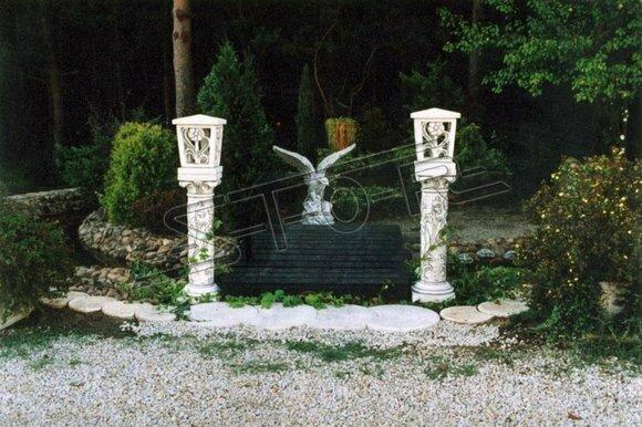 Sockel fÃ¼r SÃ¤ulen SÃ¤ule Fundament Garten Terrasse Figuren