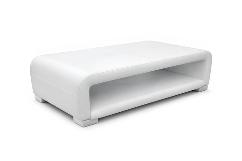 Design Modern Couch Sofa Tische Wohnzimmer Gepolstert Leder Tisch WeiÃ Sofort
