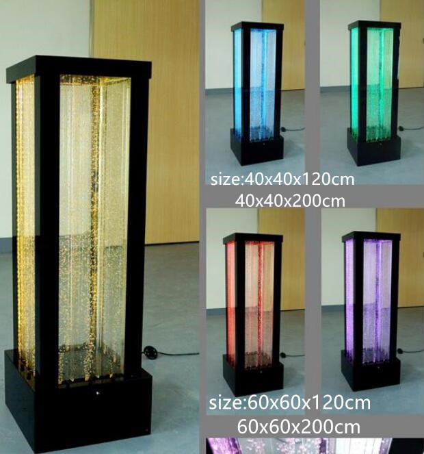 Wasser SÃ¤ule 40*120cm Wasserwand SÃ¤ulen Wand Trennwand Led