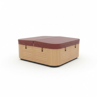 Abdeckhaube wetterfeste Isolierabdeckung fÃ¼r Outdoor-Whirlpool 200x200 cm