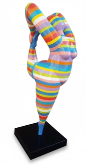 Dekor Abstrakte Figur Statue Skulptur 200cm Figuren Statuen Skulpturen