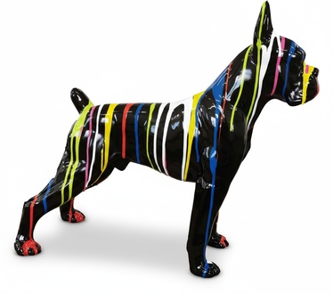 Abstrakte Dekorative Schwarz Figur Statue Skulptur 173cm Figuren Statuen