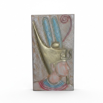 Ãgypten Wand Bild Relief Deko Falke Dekoration Bilder 90x49cm Bilder O8 Pharao