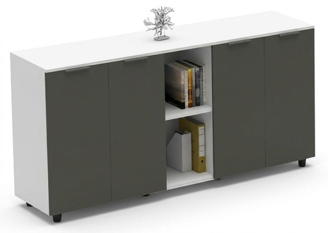 Aktenschrank BÃ¼roschrank Sideboard Ablagekommode Schrank Office 180cm
