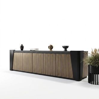 Aktenschrank Schrank MÃ¶bel Regal Sideboard 260cm Kommoden xxl Regale
