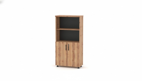 Aktenschrank TÃ¼ren Regale Naturlich Modern Braun Holz BÃ¼roeinrichtung