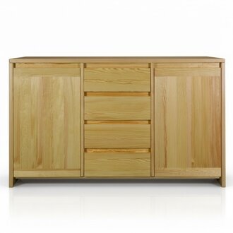 Anrichte Massive Kommode MÃ¶bel Kommoden Echtholz Lowboard Neu Sideboard Schrank
