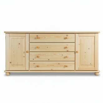 Anrichte Massive Kommode Sideboard Schrank MÃ¶bel Kommoden Echtholz Lowboard Neu