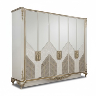 Antiker Stil Kleiderschrank Klassischer Schrank Schlafzimmer SchrÃ¤nke 276cm