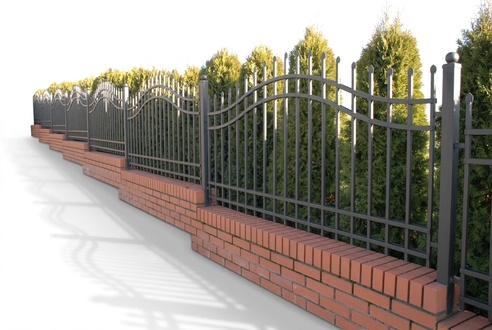 Aussen Garten GrundstÃ¼ck MaÃanfertigung Zaun Klassisch GelÃ¤nder Zaun Modell 248
