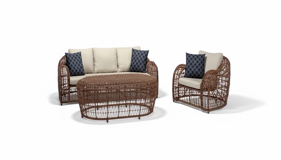 AuÃenmÃ¶bel Garten RattanmÃ¶bel MÃ¶bel BalkonmÃ¶bel TerrassenmÃ¶bel Sofa Set Couch