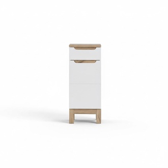 BadmÃ¶bel Unterschrank Regale StandfÃ¼Ãen Hochglanz weiÃ Badschrank
