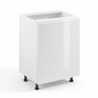 Basis-Unterschrank Standunterschrank KÃ¼chenschrank Mittelboden Hochglanz