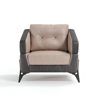 Beige Sessel Arbeitszimmer Textil MÃ¶bel Luxus Sitz Polstersessel Lehntuhl