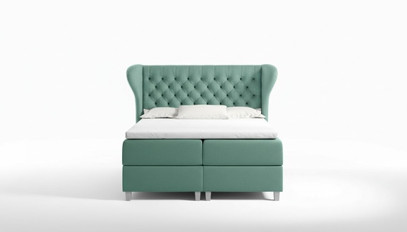 bett chesterfield box spring mÃ¶bel betten king size samt hotel neu schlafzimmer