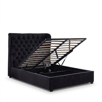 Bett Chesterfield Polsterbett Luxus Schlafzimmer Deko Design Betten Leder