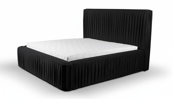 Bett Design Luxus Doppel Hotel Betten Schlaf Zimmer Luxus Schwarz Modern