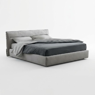 Bett Doppelbett schickes graues Bett Doppelbett fÃ¼r Schlafzimmer Betten
