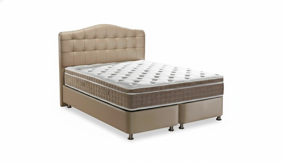 Bett Leder 2x Nachttisch 3 tlg. Schlafzimmer Set MÃ¶bel Modern Luxus Betten Neu