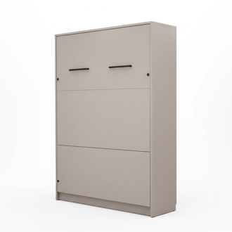 Bett mit Schreibtisch Grau Schlafzimmer Elegantes Design Modern MÃ¶bel Luxus Neu