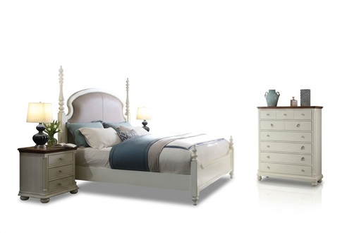 Bett Nachttisch Hocker 4 tlg. Design Schlafzimmer Set Modern Luxus Betten