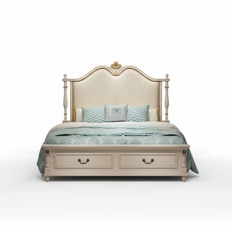Bett Polster Design Luxus Doppel Hotel Deko Betten KÃ¶nigliches Barock Holz