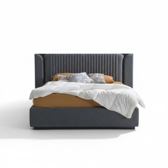 Bett Schlafzimmer MÃ¶bel Einrichtung Polster Betten Doppelbett 160x200