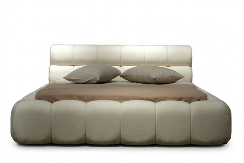 Bett Stylisch Doppelbett WeiÃÂ Bettgestell Polsterbett Schlafzimmer 200x200