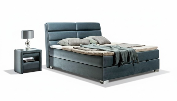 Bett Textil 2x Nachttisch 3 tlg. Schlafzimmer Set MÃ¶bel Luxus Modern Betten Neu