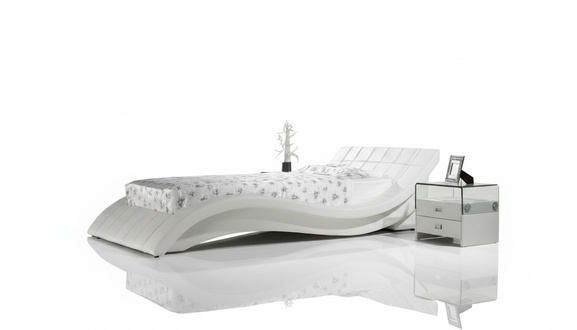 Bett WeiÃ Schlafzimmer JV MÃ¶bel LiegeflÃ¤che 180x200 Schlafzimmer Kunstleder