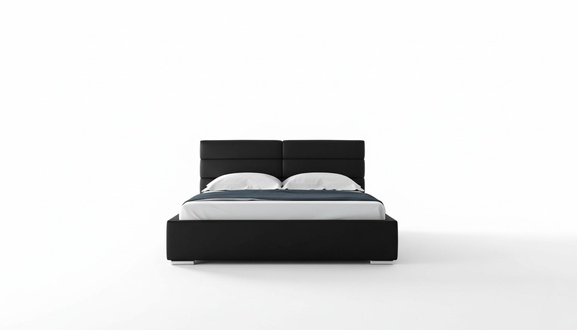 Bettrahmen Holz Design Doppel Hotel Modern Bett Schlafzimmer Betten Polsterbett