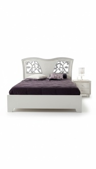 Bettrahmen Holz Doppel Schlafzimmer WeiÃ Modern Doppelbett MÃ¶bel Bett Betten Neu