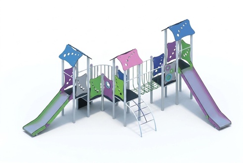 BewegungsflÃ¤che Spielplatz Rutschbahn KlettergerÃ¼st Erlebnisplatz Aktivplatz