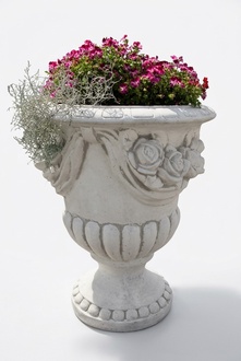 BlumenkÃ¼bel Pflanz KÃ¼bel Dekoration Figur Garten BlumentÃ¶pfe Natur Vasen