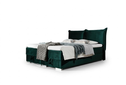 Boxspring Betten Bett Polster Kunstleder Designer Hotel Doppel Luxus