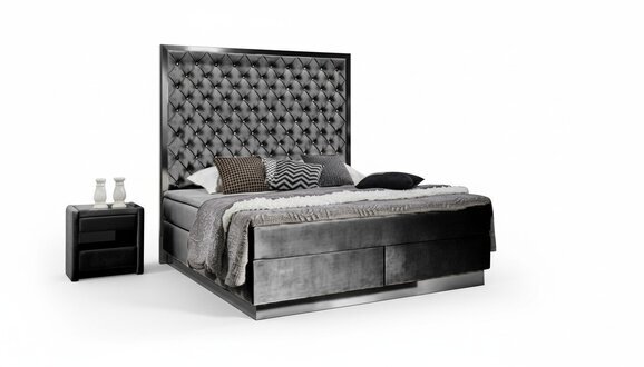 Boxspringbett Stoff MÃ¶bel Betten Bett Textil Schlafzimmer Design Chesterfield