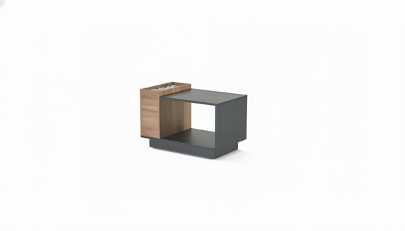 Braun-Grauer BÃ¼ro Couchtisch Designer Kaffee Holztische Ablagentisch
