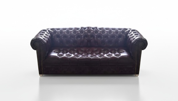 Braun Polster MÃ¶bel Wohnzimmer Luxus Sofa Dreisitze Couch Einrichtung