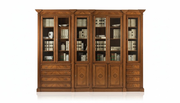 BÃ¼cher Regal braun Vitrinen Schrank BÃ¼cherschrank Vitrine BÃ¼cherregal Regale