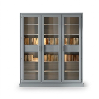 BÃ¼cherregal BÃ¼cherschrank Regal BÃ¼ro BÃ¼cherregal Wohnwand Design Grau