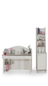 BÃ¼cherregal Schreibtisch Jugend Zimmer MÃ¶bel Regalen im Kinderzimmer 2tlg. Set