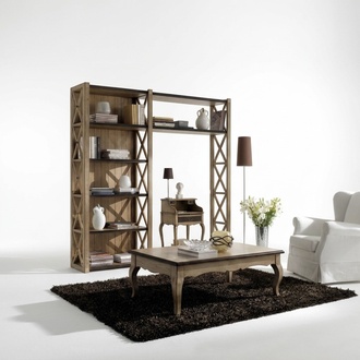 BÃ¼cherschrank Tisch Regal Schrank 2tlg BÃ¼ro Einrichtung Massiv Holz Schreibtisch