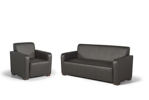 BÃ¼roeinrichtung Sofa 3 Sitzer Designer Arbeitszimmer MÃ¶bel Leder Modern