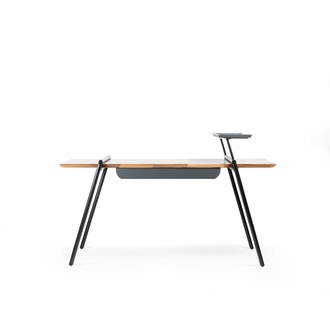BÃ¼romÃ¶bel Arbeitstisch Braun Schreibtisch Holz Computertisch Tisch Einrichtung