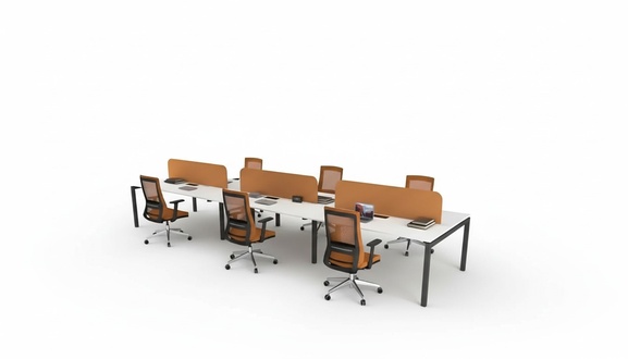 BÃ¼romÃ¶bel Arbeitstisch fÃ¼r 6 Personen Arbeitszimmer MÃ¶bel HolzmÃ¶bel